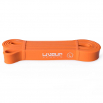 LIVEUP Эспандер-петля LATEX LOOP LIGHT Orange 208 см