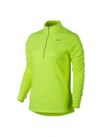 NIKE Футболка 1/2 ZIP ELEMENT RUN женская