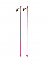 KV+ Лыжные палки CAMPRA PINK CLIP 30% CARBON