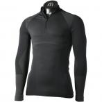 MICO Футболка длинный рукав 1/2 ZIP WARM CONTROL SKINTECH мужская