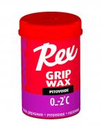 REX Мазь держания REX GRIP WAX PURPLE 0/-2°C, 45 г
