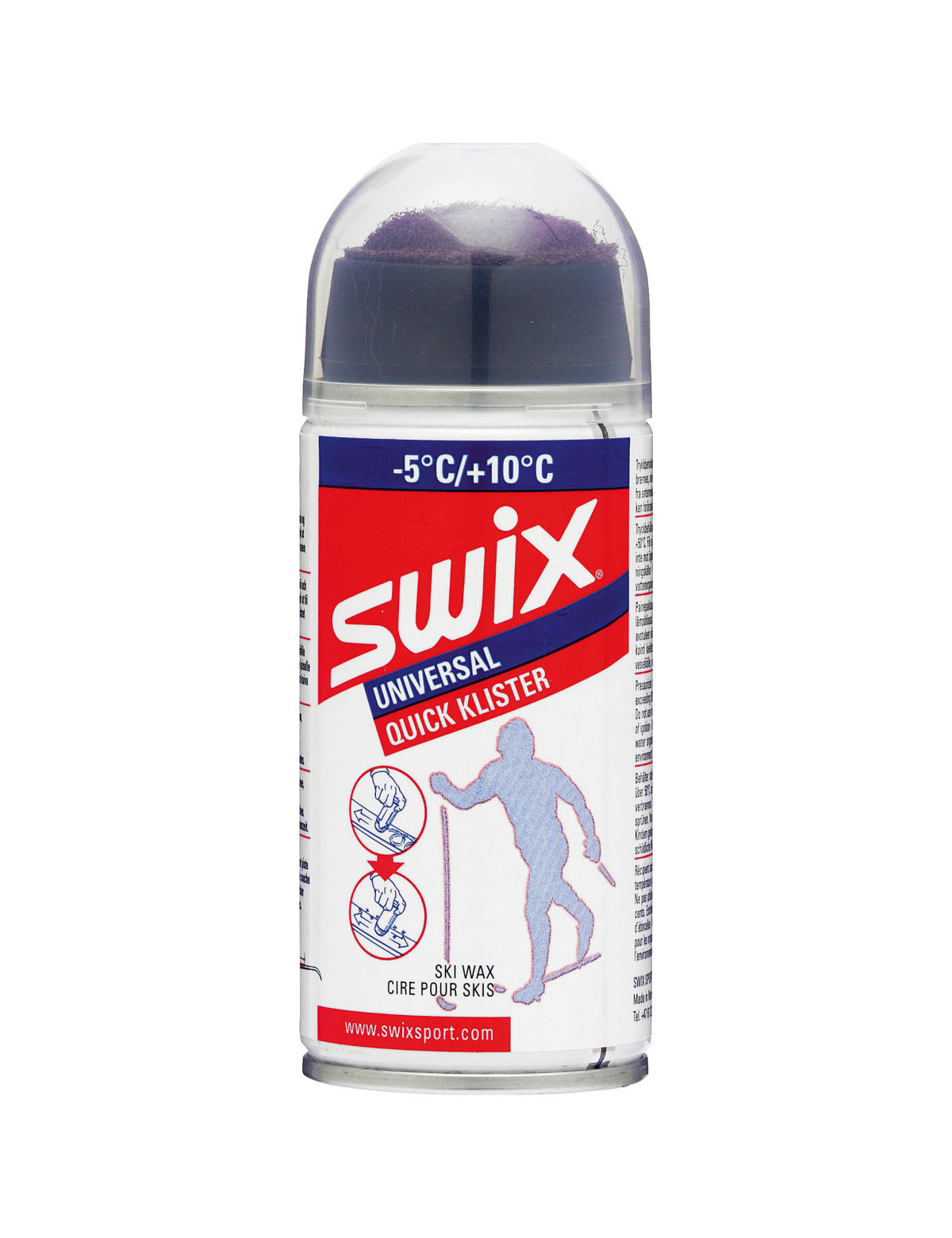 SWIX Клистер SWIX K65C UNIVERSAL QUICK KLISTER +10/-5°С, 155 мл Артикул: K0065