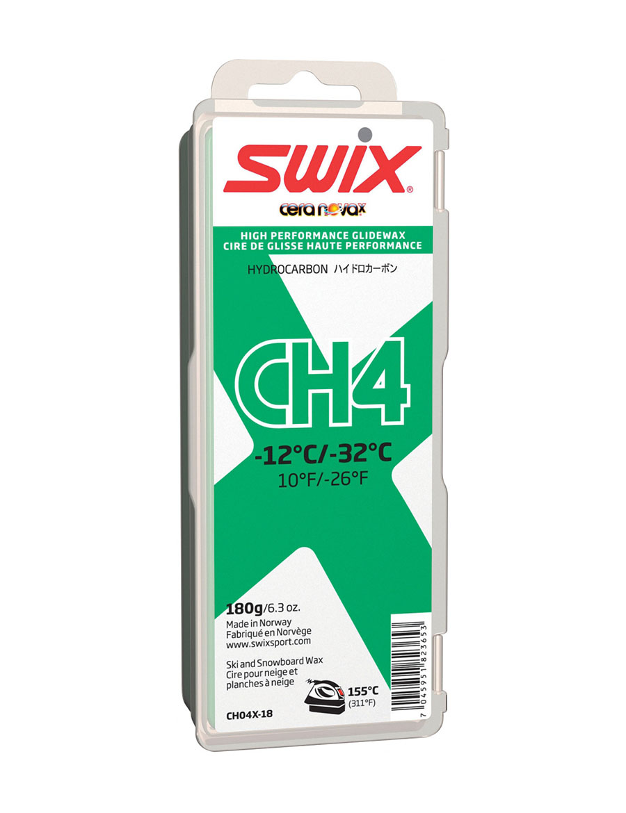 SWIX Мазь скольжения CH4X Green (-12C / -32C), 180 г Артикул: CH04X-18