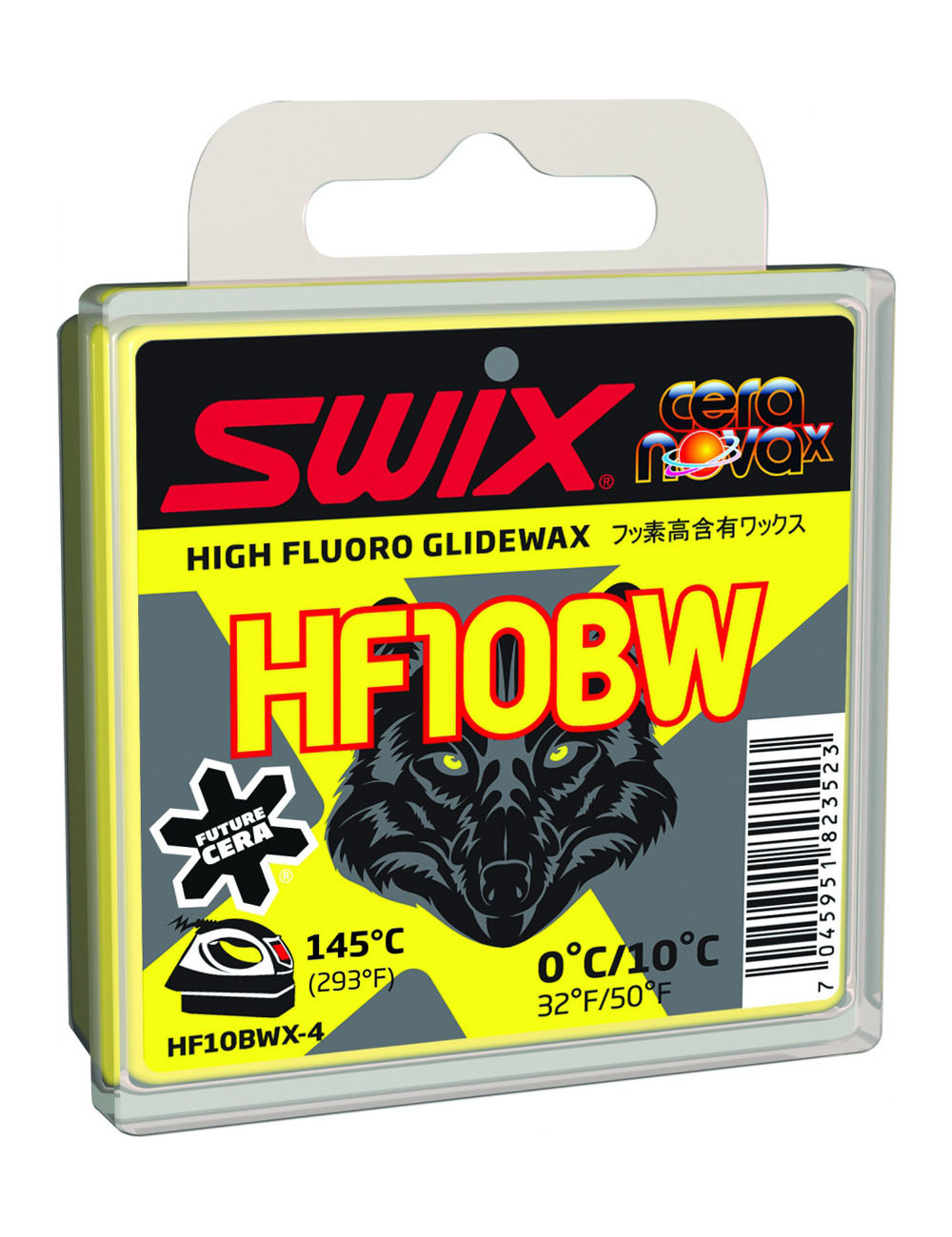 SWIX Мазь скольжения HF10BW BLACK (0...+10), 40 г Артикул: HF010BW-4
