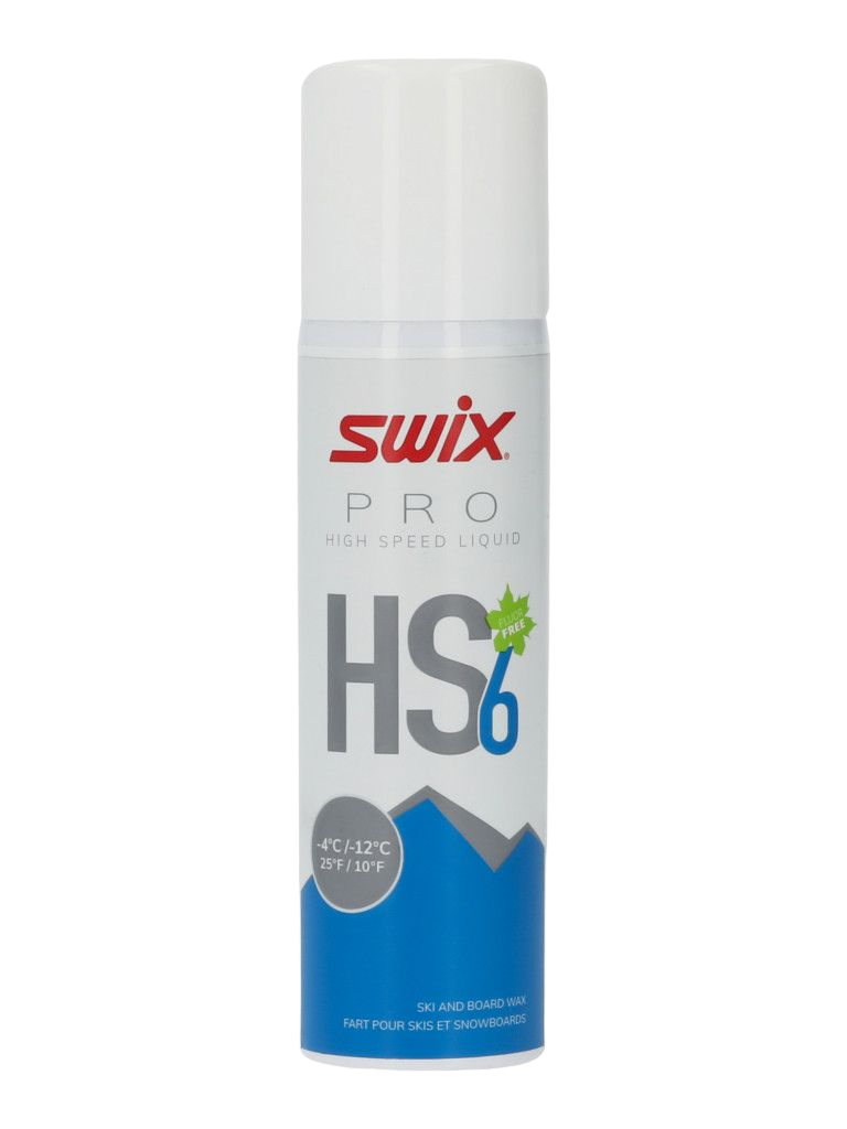 SWIX Парафин жидкий SWIX HS6L BLUE -4/-12 С, 125 мл Артикул: HS06L-12